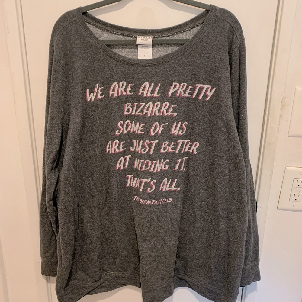 Breakfast Club sweatshirt